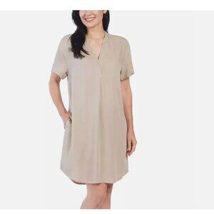 Hilary Radley Ladies' Tencel Dress Stone Size XL